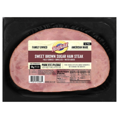 Hatfield Ham Steak Brown Sugar - 8 OZ - Image 3