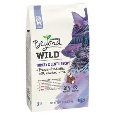 Purina Beyond Dog Wild Turkey W Fd Ckn 3 LB Albertsons