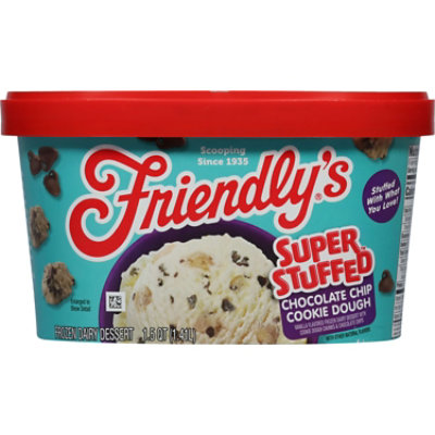 Friendly's Sundae Xtreme Chocolate Chip Cookie Dough Frozen Dairy