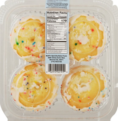 Gourmet Celebration Petite Bundt Cake - 5.65 OZ - Image 6