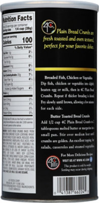 4C Foods Plain Breadcrumbs - 24 OZ - Image 6