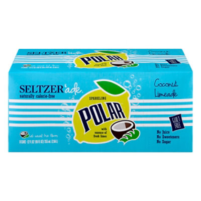 Polar Coconut Limeade Seltzer 8pk - 8-12 FZ - Image 4