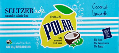 Polar Coconut Limeade Seltzer 8pk - 8-12 FZ - Image 8