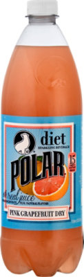 Polar Dry Soda Pink Grapefruit Diet - 33.8 FZ - Image 6