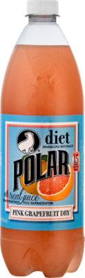 Polar Dry Soda Pink Grapefruit Diet - 33.8 FZ - Image 2