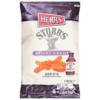 Herrs Curls Cheese Stubbs Sticky Sweet BBQ - 2.75 Oz - Image 3
