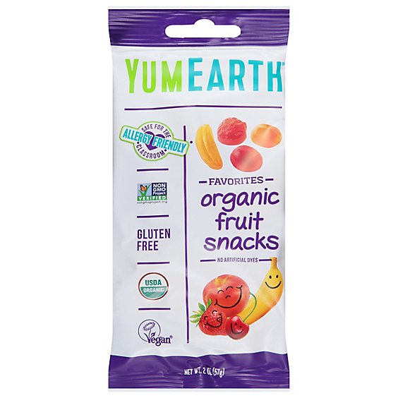 Yummyeart Fruit Snacks Gng - 2 OZ