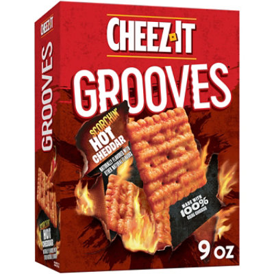 Cheez-It Crackers Scorchin Hot Cheddar - 9 OZ - jewelosco