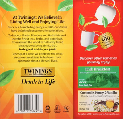 Twinings Of London English Breakfast Tea 100ct Bags - 100 CT - Image 5