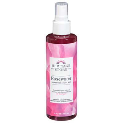 Heritage Facial Mist Rosewater - 8 Fl. Oz. - Image 3