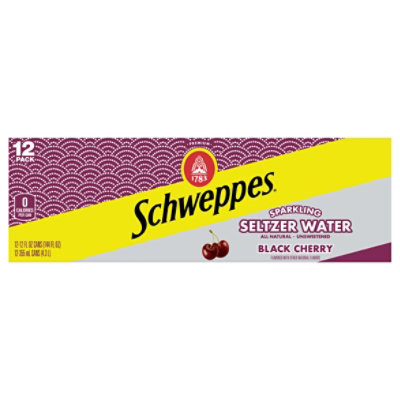 Schweppes Sparkling Water Black Cherry - 12-12 FZ - Image 3