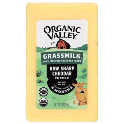 Organic Valley Rw Chdr Grsmlk - 8 OZ - Image 2