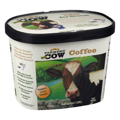 Coffee Ice Cream Made With Roasted Coffee Beans & Rich Coffee Extract