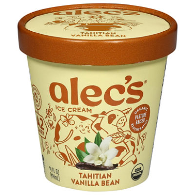 Alec's Tahitian Vanilla Bean Ice Cream - 14 Oz. - Image 2