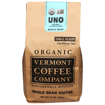 Vermont Coffee Co. Organic Viva Cafe Dominicano Whole Bean Coffee - 16 Oz - Image 3