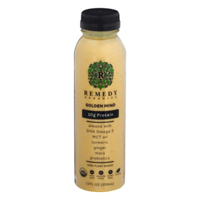 Remedy Organics Golden Mind Protein Drink - 12 Fl. Oz. - Image 3