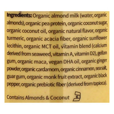 Remedy Organics Golden Mind Protein Drink - 12 Fl. Oz. - Image 5