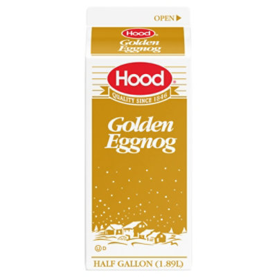 Hood Golden Eggnog - 64 Oz - Image 3