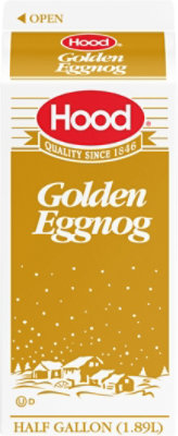 Hood Golden Eggnog - 64 Oz - Image 6