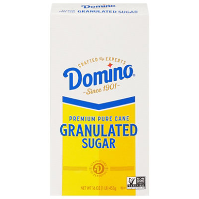 Domino Premium Pure Cane Granulated Sugar - 1 Lb - Image 1