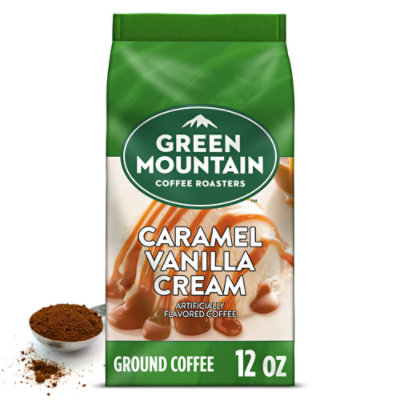 Green Mountain Coffee Roasters Caramel Vanilla Cream Light Roast Ground Coffee Bagged - 12 Oz - Image 1