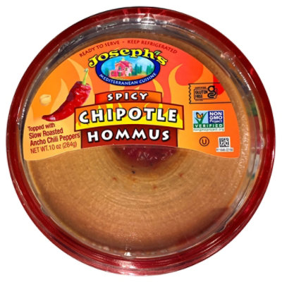 Joseph's Spicy Chipotle Hummus 10oz - 10 OZ - Image 1