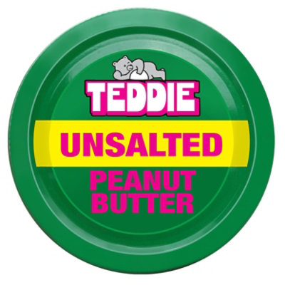 Teddie All Natural Unsalted Smooth Peanut Butter - 16 Oz - Image 2