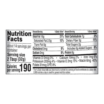 Teddie All Natural Unsalted Smooth Peanut Butter - 16 Oz - Image 3