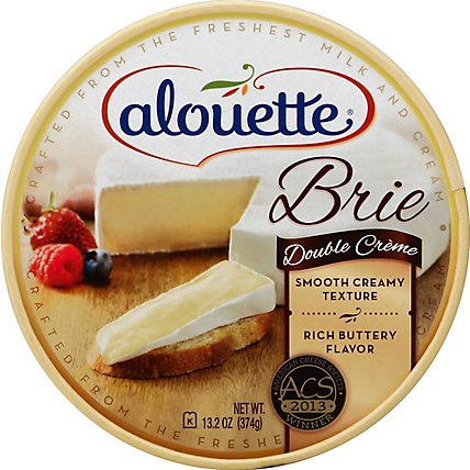 Alouette Brie Double Creme - 13.2 OZ - Image 2