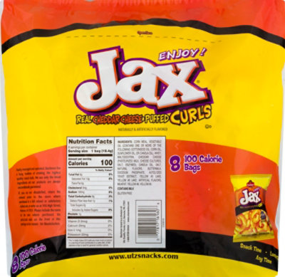 Bachman Jax Cheddar Cheesesnack 8ct/3 Oz - 8-3 OZ - Image 5