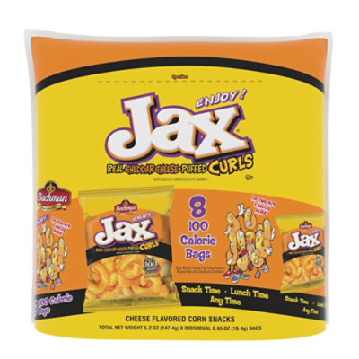 Bachman Jax Cheddar Cheesesnack 8ct/3 Oz - 8-3 OZ - Image 2