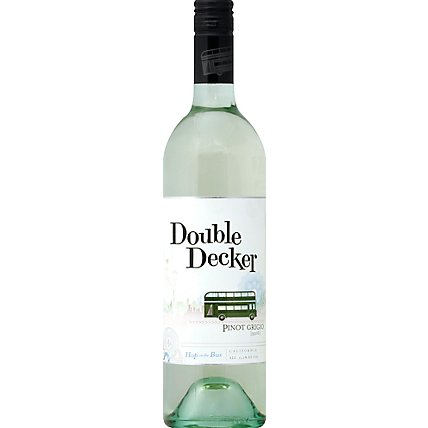 Double Decker Pinot Grigio Wine - 750 ML - Image 2