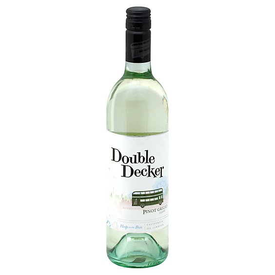 Double Decker Pinot Grigio Wine - 750 ML