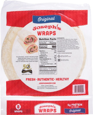 Joseph's Premium White Wrap 10in - 16 OZ - Image 6