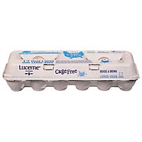 Lucerne Eggs Cage Free Brown Large Grd A - 12 CT - Image 2