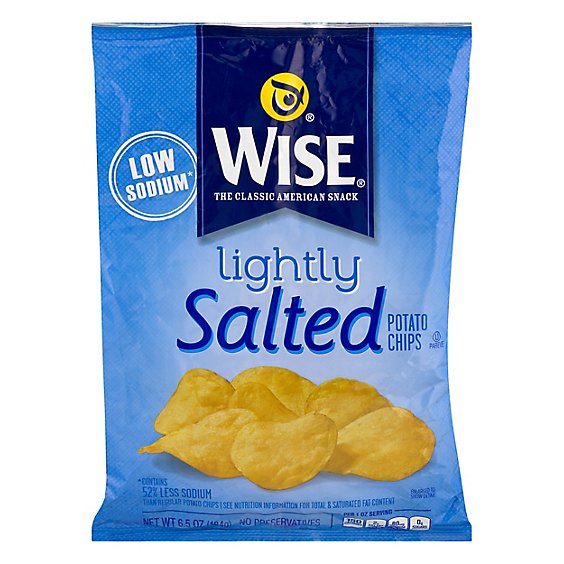 Wise Lightly Salted Potato - 6.5 OZ