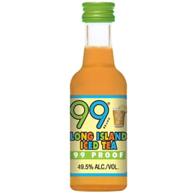 99 Brand Long Island Iced Tea Liqueur 99 Proof In Bottle - 50 Ml - Image 1