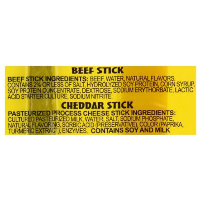 Cheyenne Beef & Cheddar Beef Stick - 1.5 OZ - Image 4