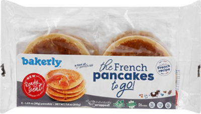 bakerly The French Pancakes To Go 6 Count - 7.4 Oz - Image 2