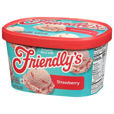 Friendly's Rich and Creamy Strawberry Ice Cream  - 1.5 Quart - Image 3