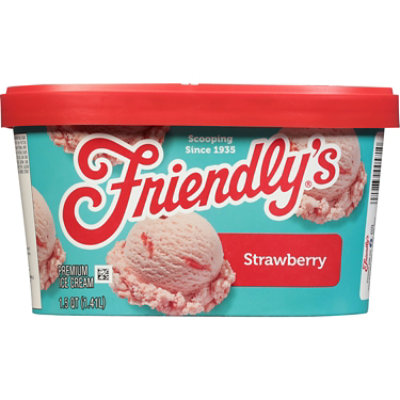 Friendly's Rich and Creamy Strawberry Ice Cream  - 1.5 Quart - Image 2