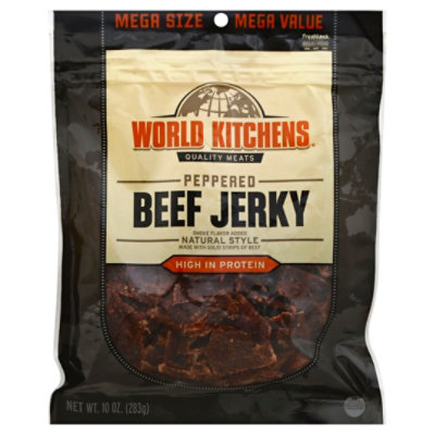 world kitchens peppered beef jerky        
        <figure class=