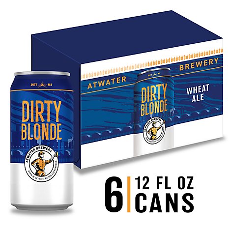 Atwater Dirty Blonde In Cans - 6-12 FZ