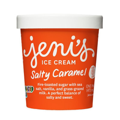 Jenis Spl Ice Cream Salty Caramel - 16 OZ - Image 1