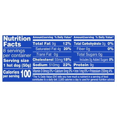 Applegate Farms The Great Organic Beef Hot Dog - 14 OZ - Image 3