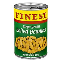 Finest Boiled Peanuts Snack - 8 OZ - Image 1
