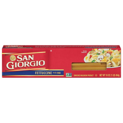 San Giorgio Pasta Fettuccine Non Egg - 16 Oz - Image 3