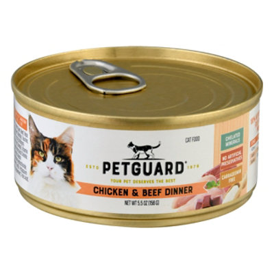 Petguard cat outlet food