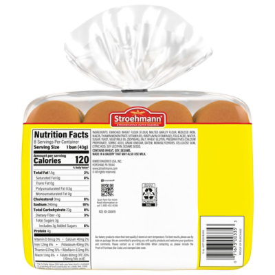 Stroehmann Enriched Hot Dog Buns - 11 Oz - Image 4
