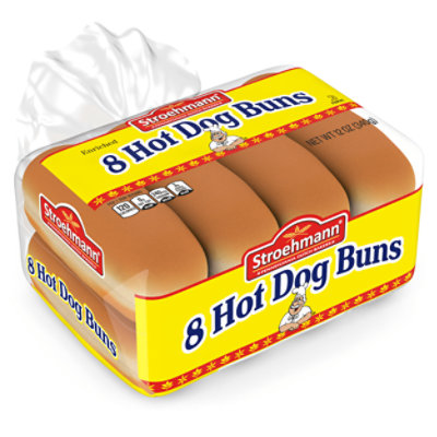 Stroehmann Enriched Hot Dog Buns - 11 Oz - Image 1